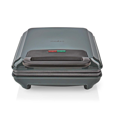 NEDIS Gaufrier 1200W Aluminium Contrôle automatique de la température