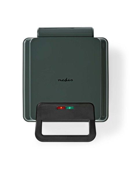 NEDIS Gaufrier 1200W Aluminium Contrôle automatique de la température