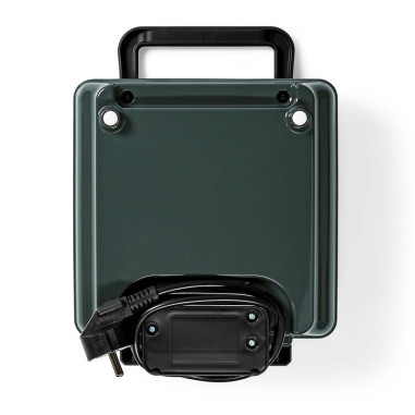 NEDIS Gaufrier 1200W Aluminium Contrôle automatique de la température