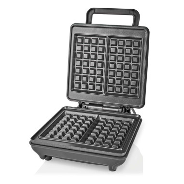 NEDIS Gaufrier 1200W Aluminium Contrôle automatique de la température