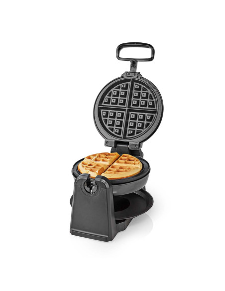 NEDIS Gaufrier 1000W Fonction Rotative 4 Gaufres