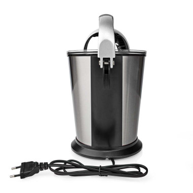 NEDIS Presse-Agrumes 100 W en Acier Inoxydable