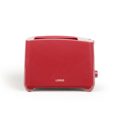LIVOO Grille Pain Toaster 750W 2 Fentes 3 Témoins LED