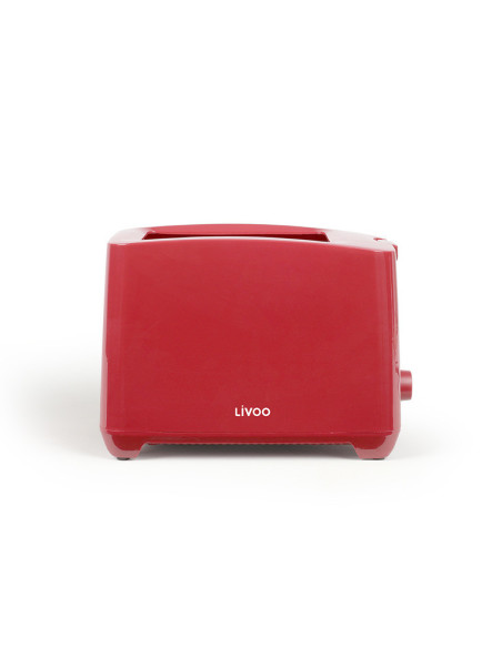 LIVOO Grille Pain Toaster 750W 2 Fentes 3 Témoins LED