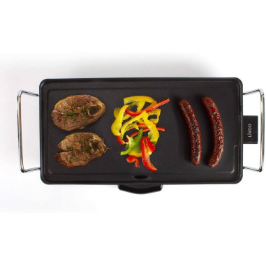 LIVOO Plancha Gril Teppan Yaki électrique plaque de cuisson 40 x 23 cm