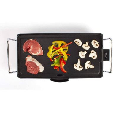 LIVOO Plancha Gril Teppan Yaki électrique plaque de cuisson 40 x 23 cm