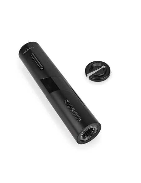NEDIS Ouvre-Vin Electronique ABS / Aluminium Noir