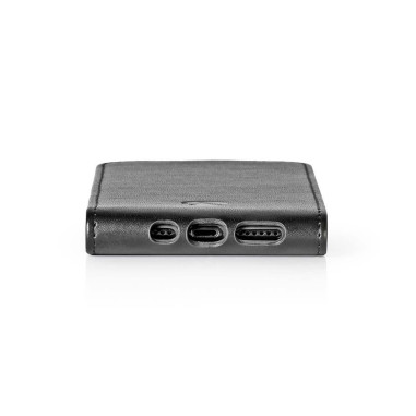 NEDIS Étui à Rabat en Gel pour Apple iPhone Xs Max  Noir