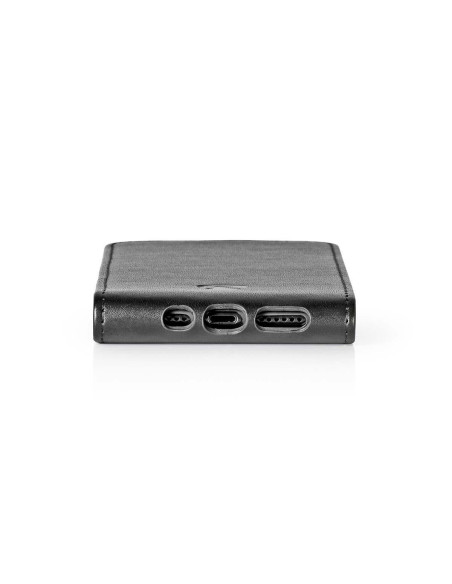 NEDIS Étui à Rabat en Gel pour Apple iPhone Xs Max  Noir