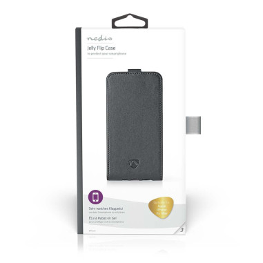 NEDIS Étui à Rabat en Gel pour Apple iPhone Xs Max  Noir