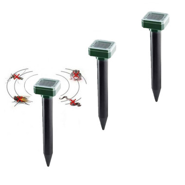 PACK 3x M3000 Repousse Serpents et Rongeurs Répulsifs solaire