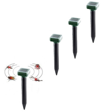 PACK 4x M3000 Repousse Serpents et Rongeurs Répulsifs solaire