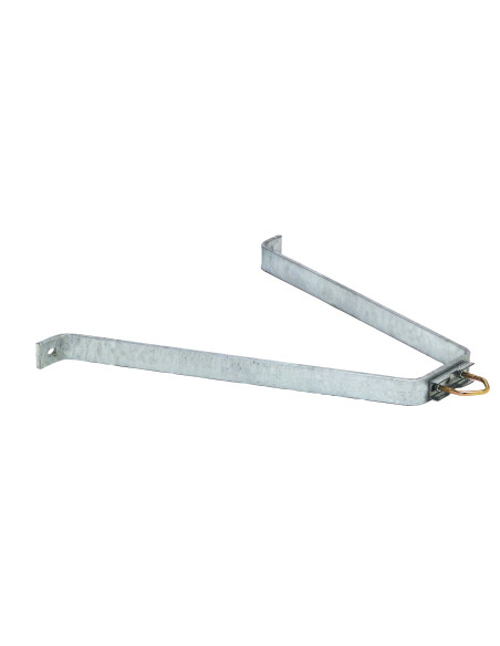 HDSAT PATTE EN M DEPORT 500 MM pour Fixation Mat Antenne TNT