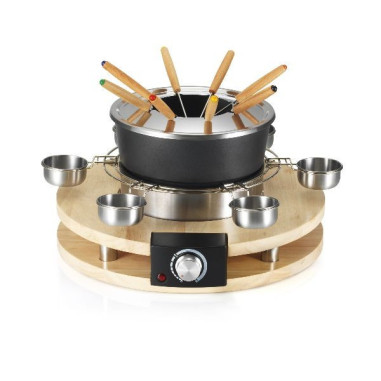 KITCHENCHEF Appareil à fondue 8 Personnes 1300W 2