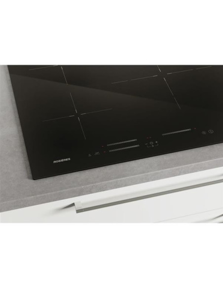 ROSIERES Plaque de cuisson Induction 3 foyers 9 niveaux de puissance