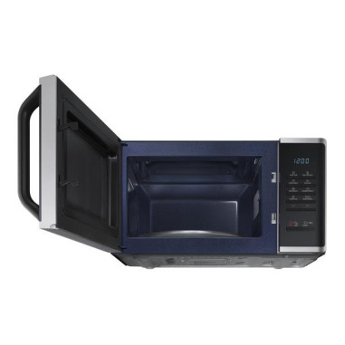 SAMSUNG Micro-ondes Silver - 800W - Plateau 29 cm - Quick Defrost - Cavité Céramique Email