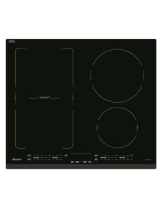 SAUTER Plaque de cuisson induction 4 Foyers 7200W HoriZone 15 niveaux de puissance
