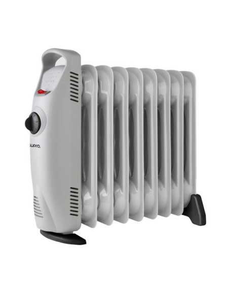 SUPRA Mini-Radiateur électrique mobile bain d'huile 1000W Surface 10m2
