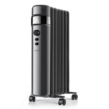 SUPRA Radiateur mobile bain d'huile 2000W Thermostat Réglable Minuterie