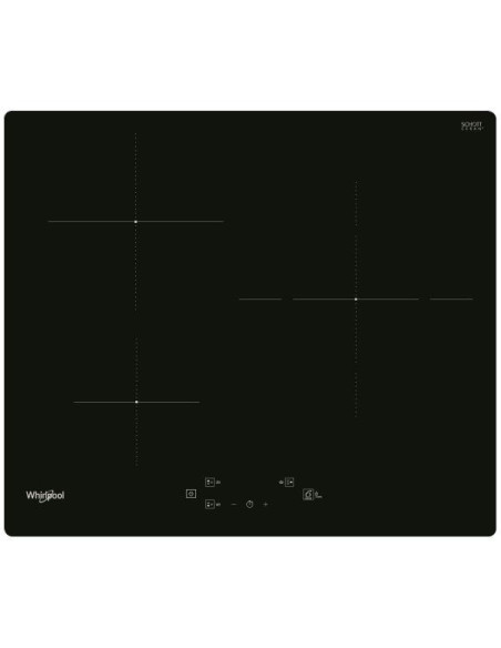 WHIRLPOOL Plaque de cuisson Induction 3 foyers 7200W Double zone 6eme Sens