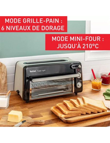 Grille-pain et mini-four - Toast'n Grill - TL600830