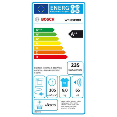 BOSCH Sèche-linge WTH8300DFR