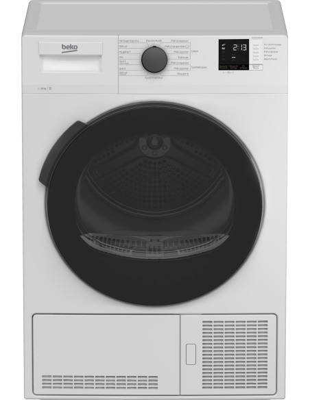PACK BEKO Lave-linge Hublot 10kg 1400trs/min + Sèche-linge Condensation 10kg