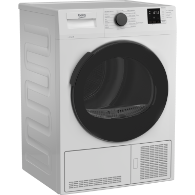 PACK BEKO Lave-linge Hublot 10kg 1400trs/min + Sèche-linge Condensation 10kg