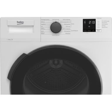 PACK BEKO Lave-linge Hublot 10kg 1400trs/min + Sèche-linge Condensation 10kg