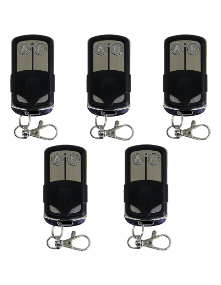 JOLLY OPEN 2 TÉLÉCOMMANDE COPIEUSE 433.92 MHZ PORTAIL LOT DE 5