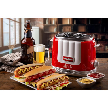 ARIETE Party Time 206 Machine Hot Dog Fait Maison Anniversaire
