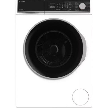 SHARP Lave-linge hublot 9kg 1400trs/min Système EcoLogic
