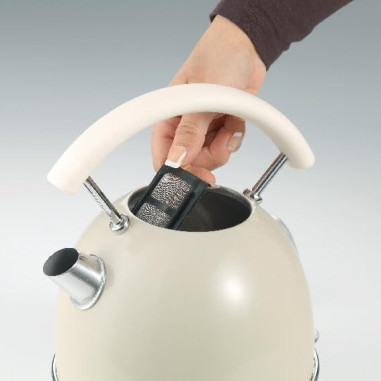Ariete - Bouilloire Électrique | Vintage | Beige | 2000W |1,7 litres |