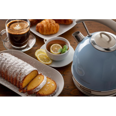 Ariete - Bouilloire Électrique | Vintage | Bleu | 2000W |1,7 litres |