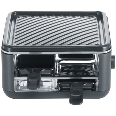 RACLETTE GRILL 800W TH° 24X24CM 4 PERSONNES
