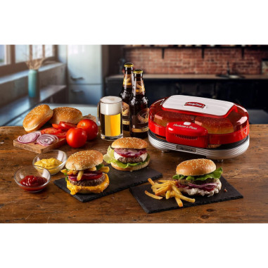 ARIETE Pack Party Time Machine à hamburgers + Machine à Hot Dog