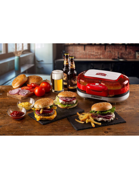 ARIETE Pack Party Time Machine à hamburgers + Machine à Hot Dog