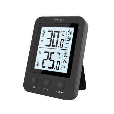 OPTEX Thermomètre Intérieur Extérieur Température