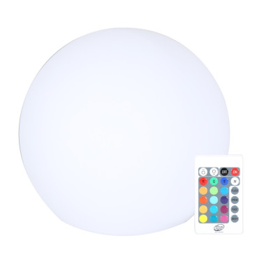 Boule Lumineuse Solaire 40cm IP65 LED Multicolore