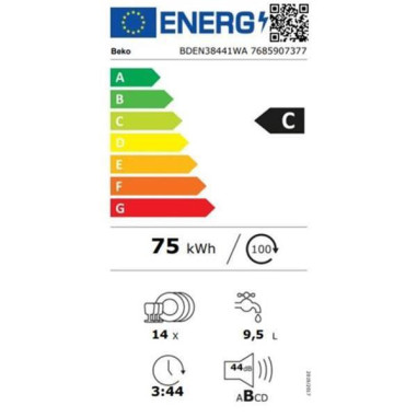 BEKO Lave-vaisselle BDEN38441WA