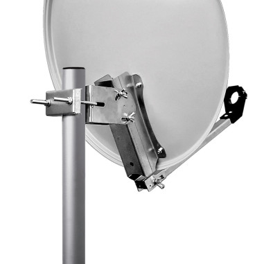 HDSAT Parabole satellite acier 60cm reconditionnée avec Support LNB en Acier Galvanisé