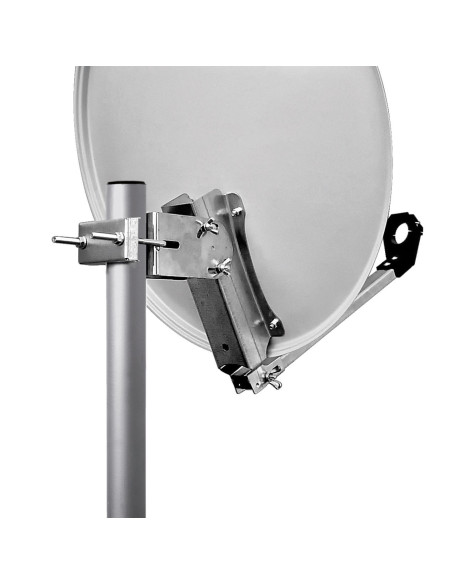 HDSAT Parabole satellite acier 60cm reconditionnée avec Support LNB en Acier Galvanisé