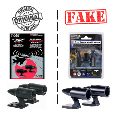 HOBI RECONDITIONNÉ 100% Original AVERTISSEUR À ULTRASONS REPOUSSE GIBIER Sifflets Ultrasons Anti Collision Voiture Moto Camion