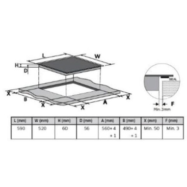 Table induction NZ63R3727BK