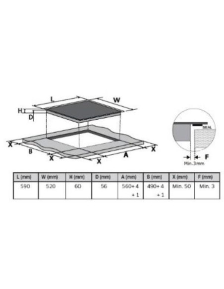 Table induction NZ63R3727BK