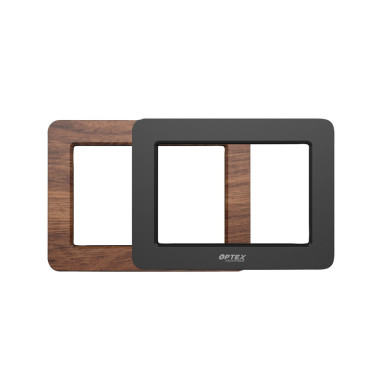 OPTEX Station Météo Facade Interchangeable 2 Faces Bois/Noir