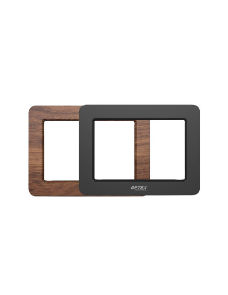 OPTEX Station Météo Facade Interchangeable 2 Faces Bois/Noir