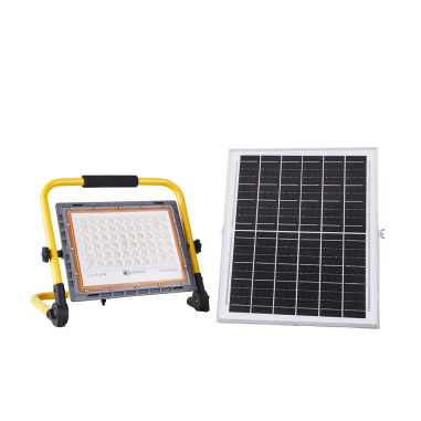OPTEX Projecteur De Chantier Solaire 200W LED 1500 Lumens