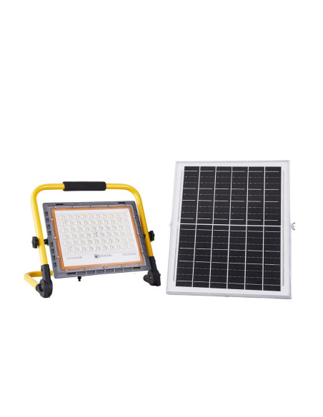 OPTEX Projecteur De Chantier Solaire 200W LED 1500 Lumens