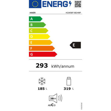 HAIER Réfrigérateur multiportes HCW58F18EHMP